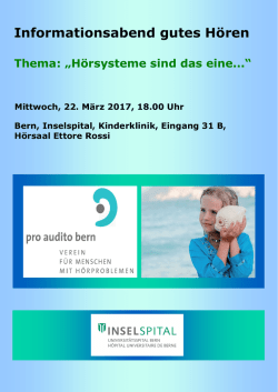 Informationen zu diesem Themenabend finden Sie hier.