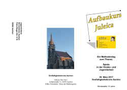 und Jugendarbeit - Evangelischer Kirchenkreis Aachen