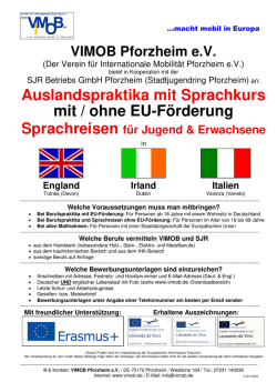 Unser aktueller Flyer