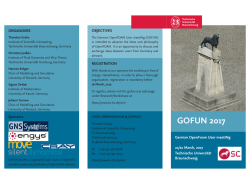 gofun 2017 - Technische Universität Braunschweig