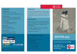 gofun 2017 - Technische Universit&auml;t Braunschweig