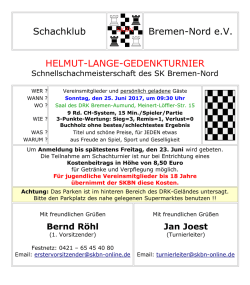 HLGT - Schachklub Bremen-Nord