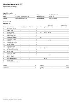 Handball Austria 2016/17