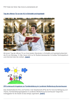 PDF-Datei der Seite: http://www.ku.de/startseite