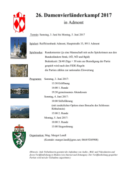Ausschreibung