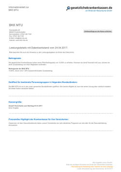 Leistungsübersicht als PDF - gesetzlichekrankenkassen.de