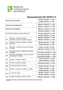 Klausurtermine EF 2016/17.2