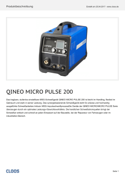QINEO MICRO PULSE 200