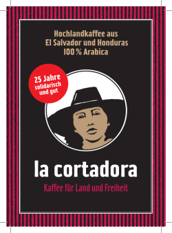 25 Jahre La Cortadora Jubelpostkarte