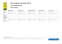 CW 10 - Studierendenwerk Karlsruhe