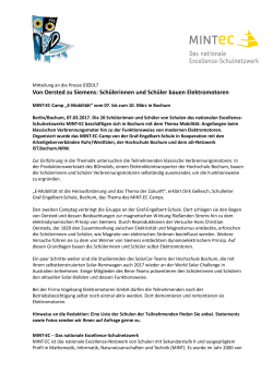 Von Oersted zu Siemens: Schülerinnen und - Graf-Engelbert