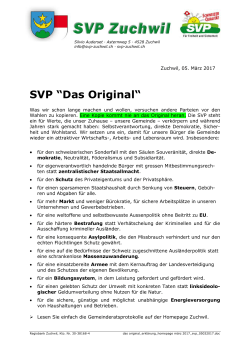 SVP “Das Original“ - SVP