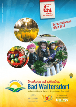 Veranstaltungskalender - Gemeinde Bad Waltersdorf
