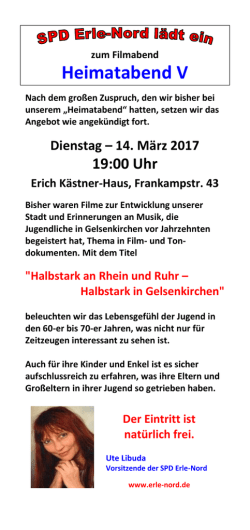 Heimatabend V - Erle-Nord