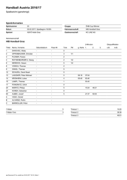 Handball Austria 2016/17