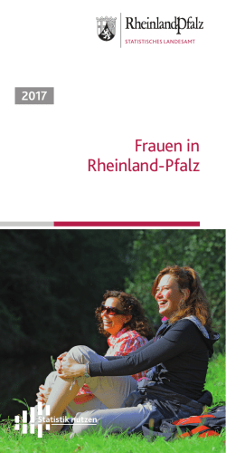 Faltblatt Frauen in Rheinland-Pfalz