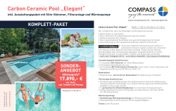 Carbon Ceramic Pool „Elegant“ - Pool