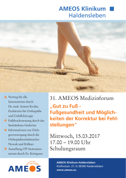 31. AMEOS Medizinforum