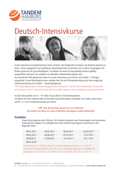 Informationen hier auch als PDF zum