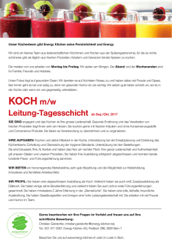 Koch - Energy Kitchen AG