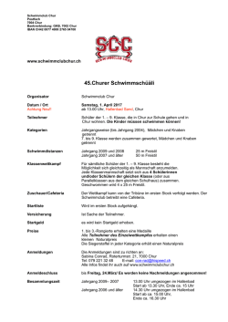 Informationen - Schwimmclub Chur