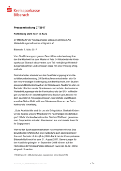 PDF-Dokument - Kreissparkasse Biberach