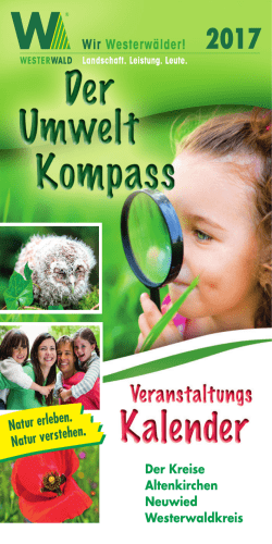 Veranstaltungen Umwelt-Kompass - Westerwald