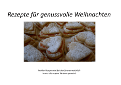 Guetzlirezepte