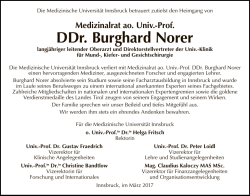 DDr. Burghard Norer