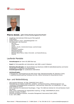 Informationen zu Pierre Amiet