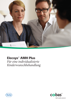 Elecsys ® AMH Plus Informationen