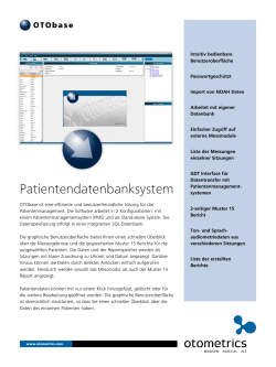 Patientendatenbanksystem