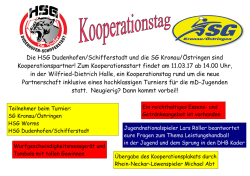 infoflyer - HSG Dudenhofen
