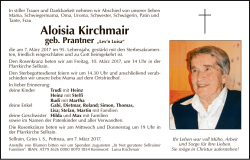 Aloisia Kirchmair
