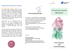 Internationaler Frauentag 2017