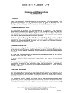 JAB Anstoetz Designboden Pflegeanleitung