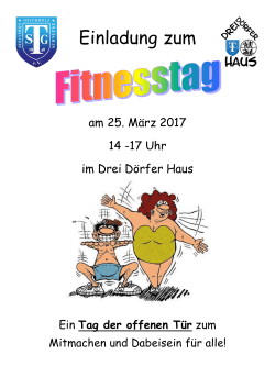 Fitnesstag - TSG Osterholz Gödestorf Schnepke