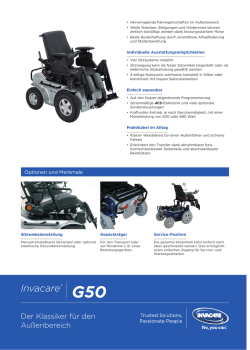 Katalogmaterial G50