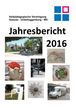 Jahresbericht 2016