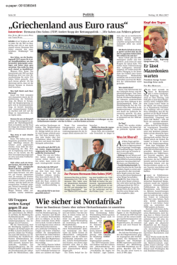 Griechenland aus Euro raus