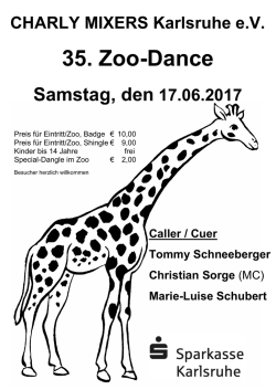 35. Zoo-Dance - CHARLY MIXERS Karlsruhe