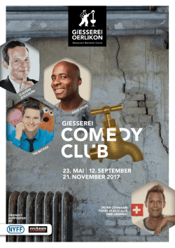 comedy club - Giesserei Oerlikon