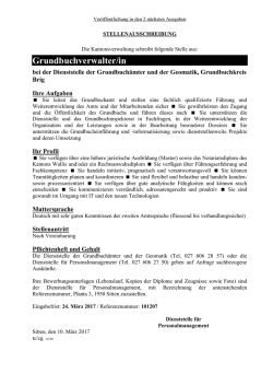 Grundbuchverwalter/in