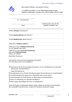 hier - Dr. med. Gisela Hubbes