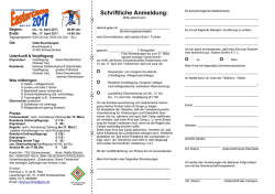 Eastercamp 2017 Anmeldung