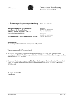 PDF | 86 KB - Deutscher Bundestag