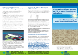 VCD-Information zum Klimawandel - Flughafen-BI