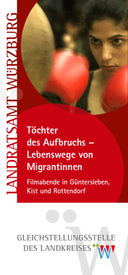 Filmflyer - Landkreis Würzburg