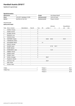 Handball Austria 2016/17