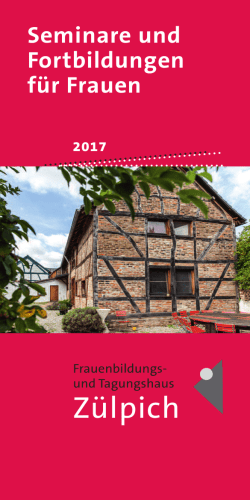 2017 - Frauenbildungshaus Zülpich